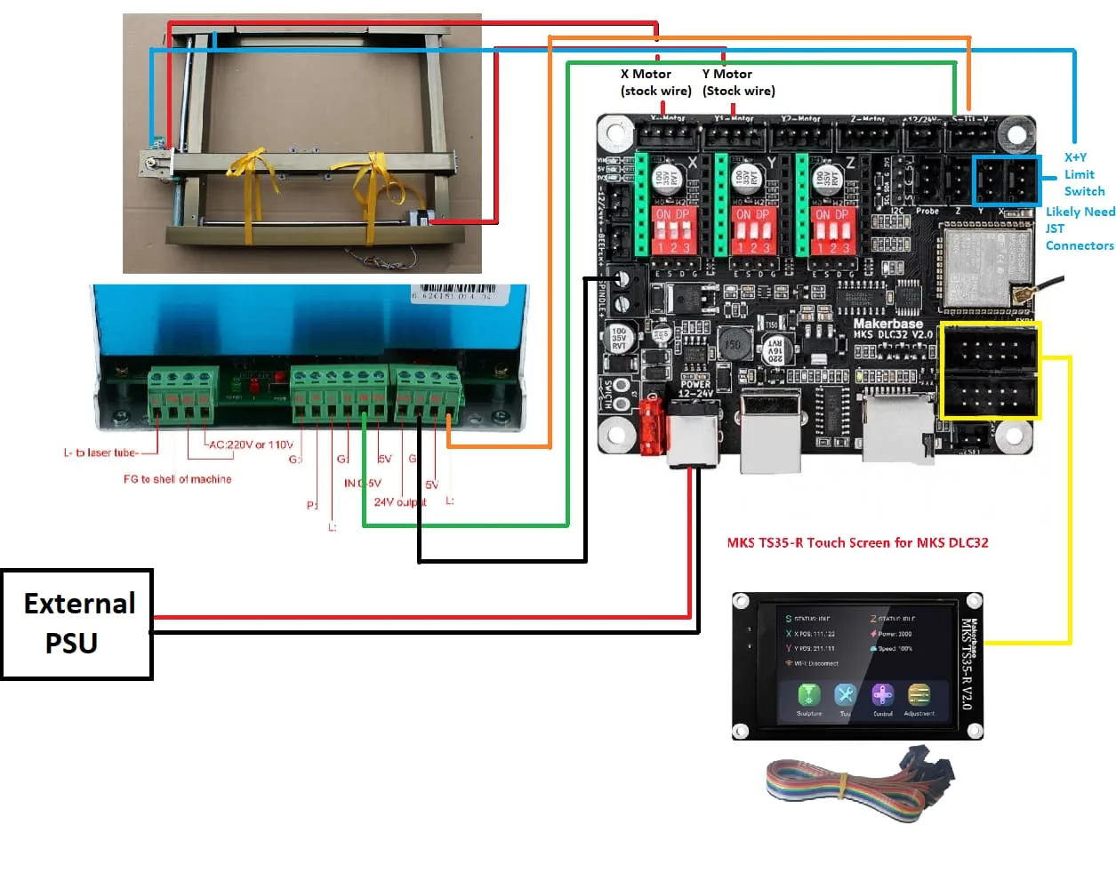 Laser Wiring Diagram