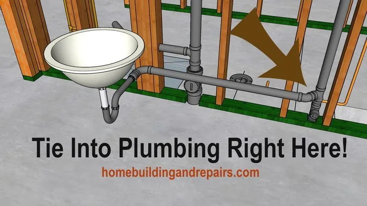 Learn How To Install New Sink Drain Line In Existing Home Using Wet Vents Plumbing Examples