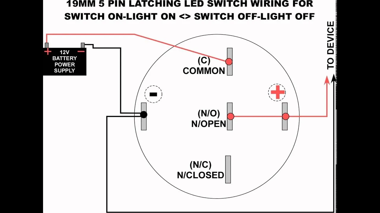 Led Illuminated Switch Wiring Diagram Color Code Wiring A Li