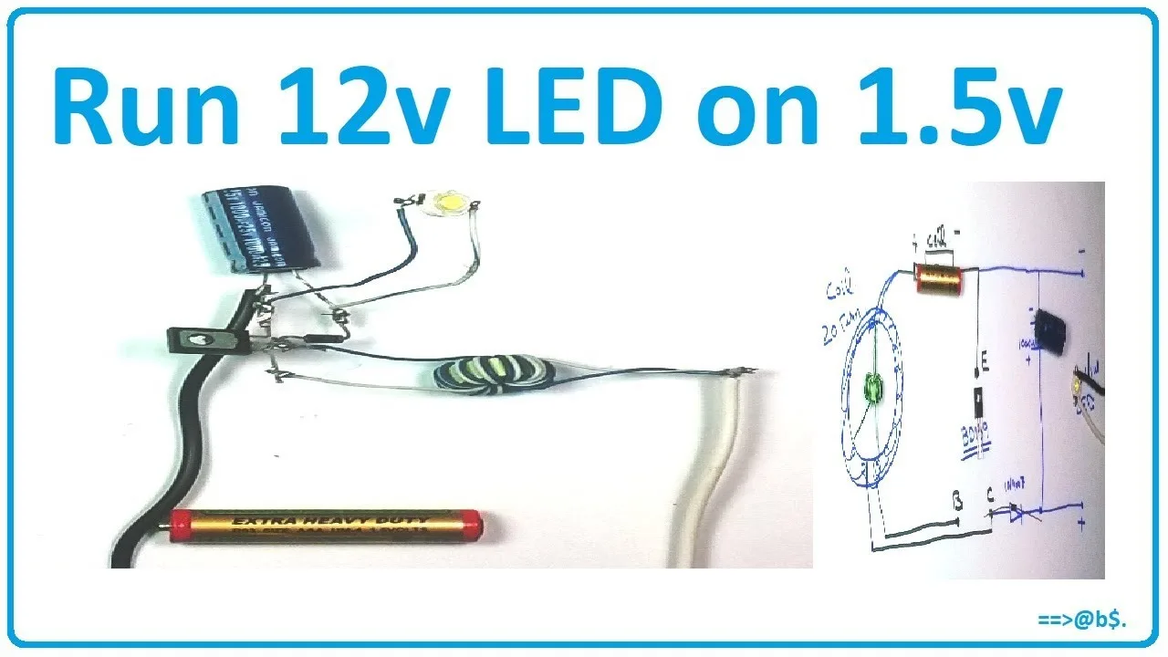 Led Light Circuit Diagram 12V