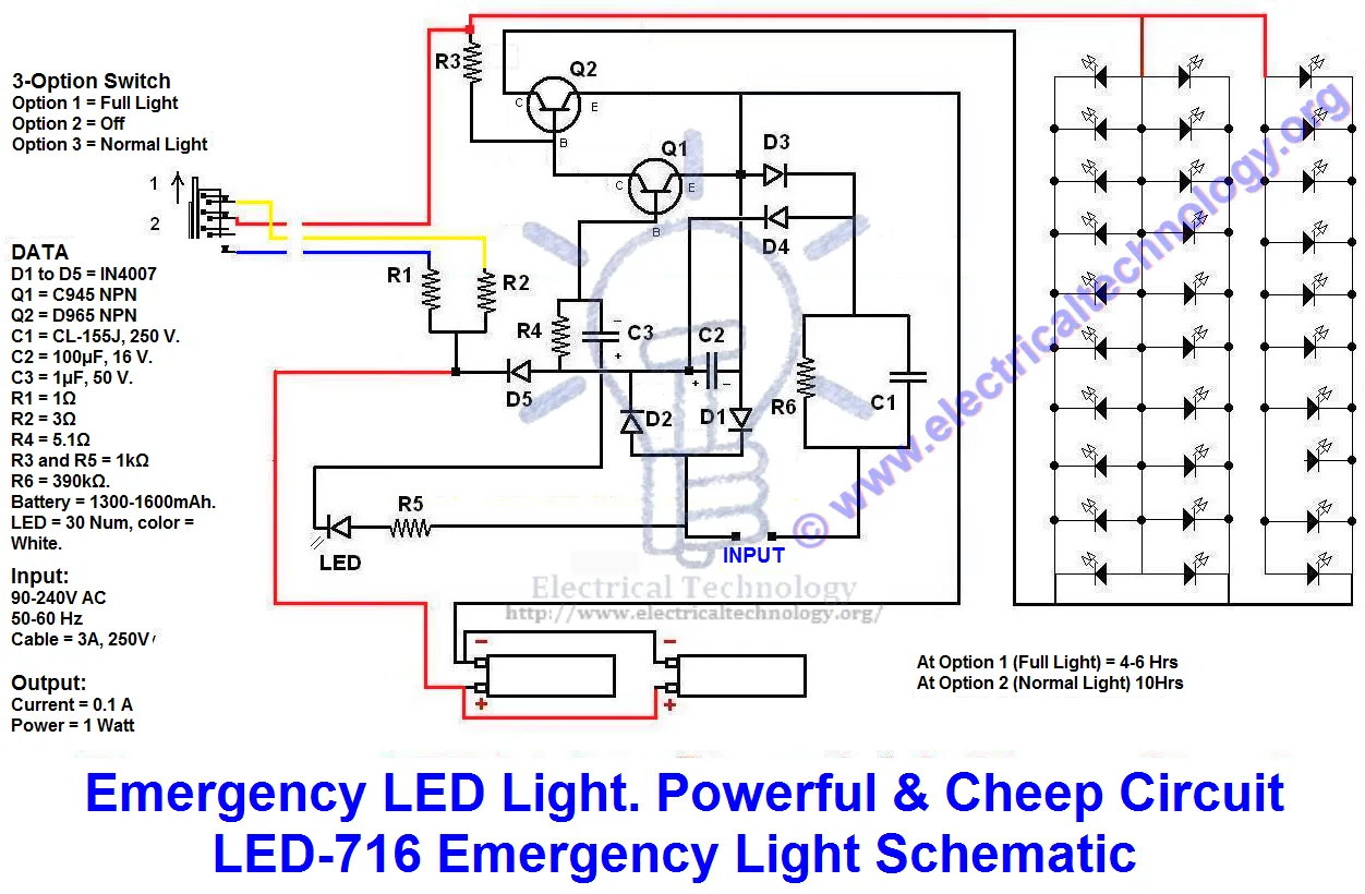 Led Light Circuit Diagram 12V Pdf