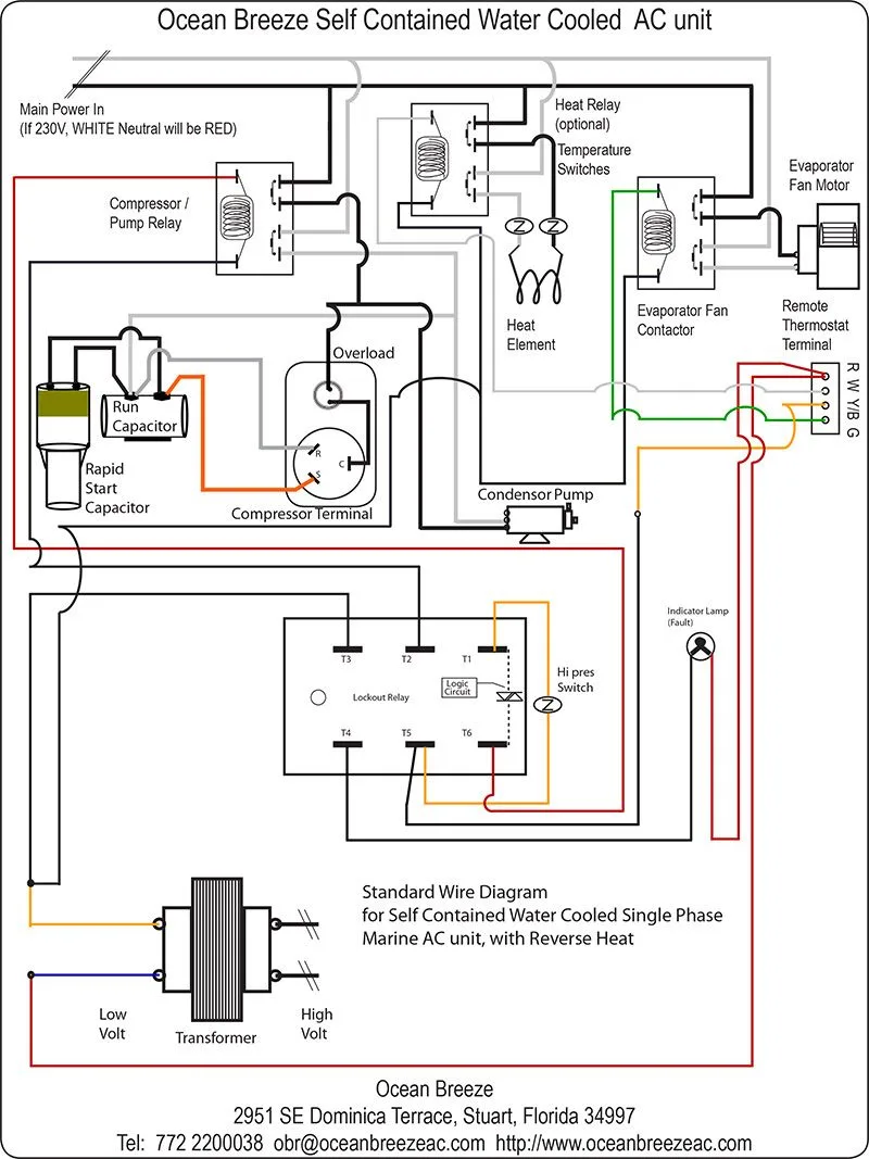 Lennox Condenser Fan Motor Wiring Diagram