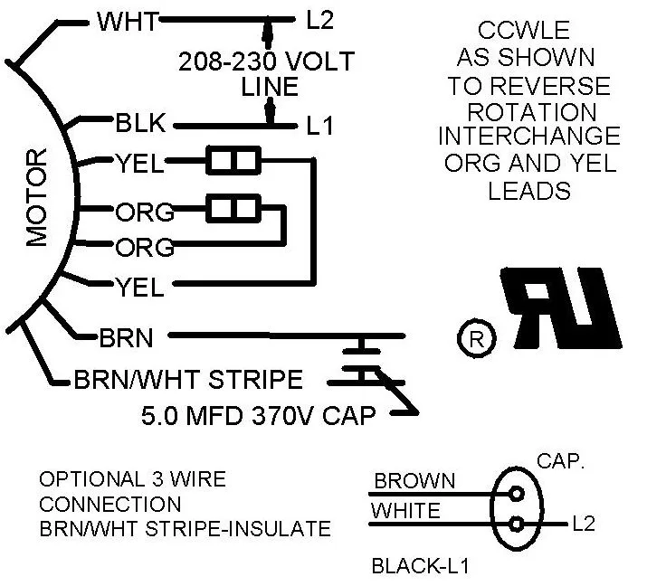 Lennox Condenser Fan Motor Wiring Diagram