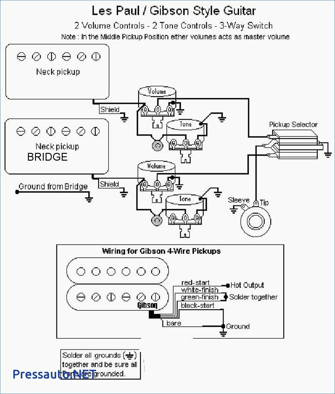 Les Paul Circuit Diagram