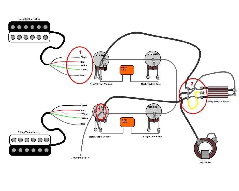 Les Paul Special Wiring Diagram