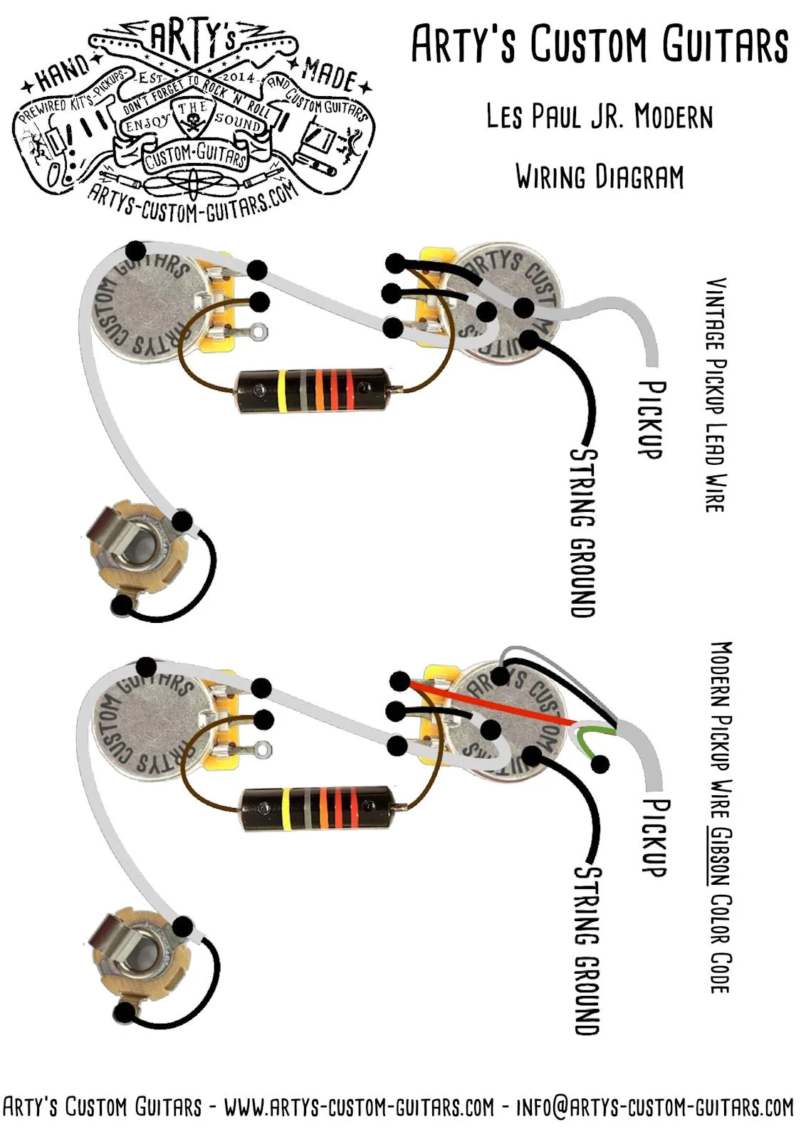 Les Paul Special Wiring Diagram