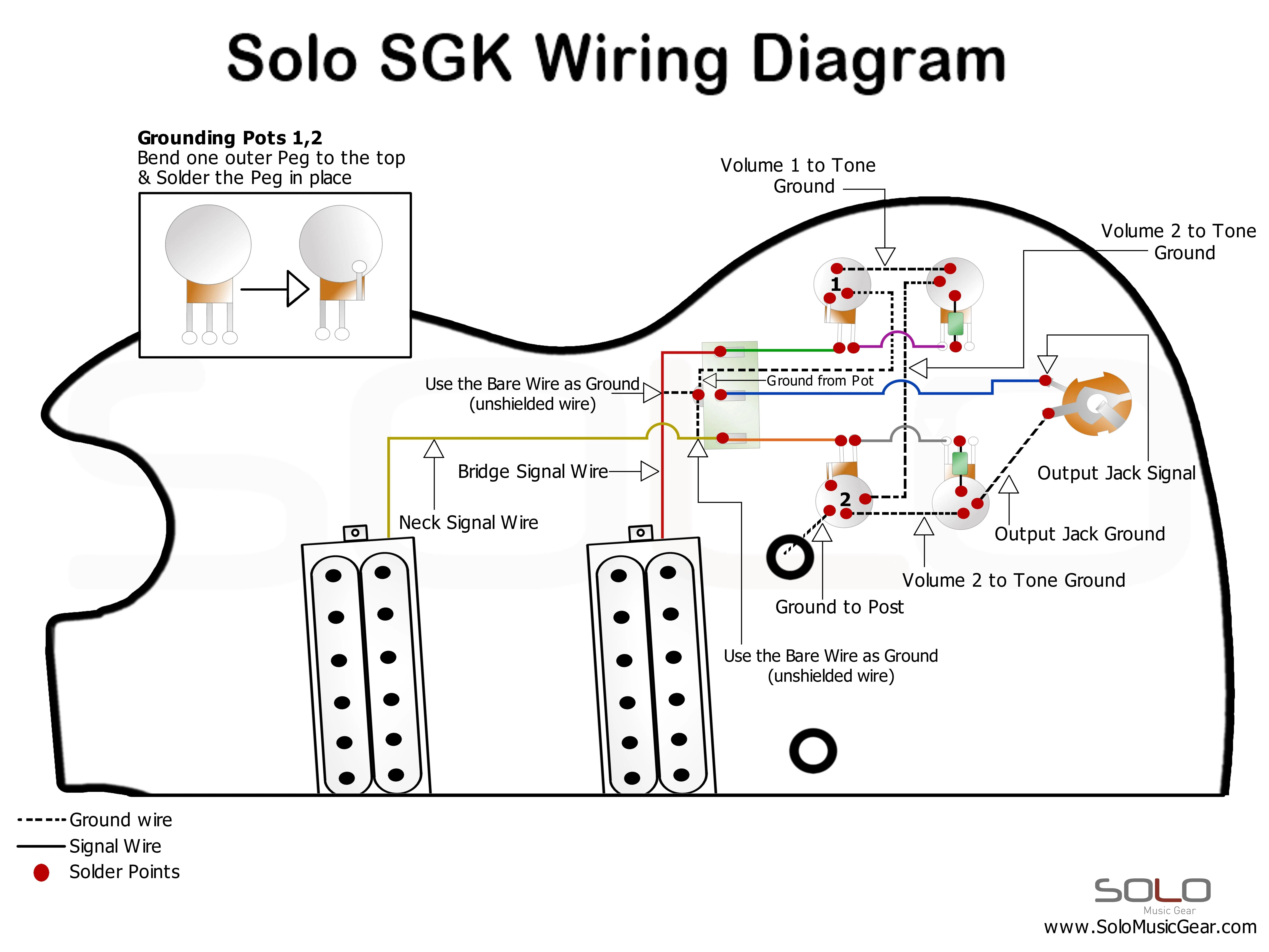 Les Paul Special Wiring Diagram