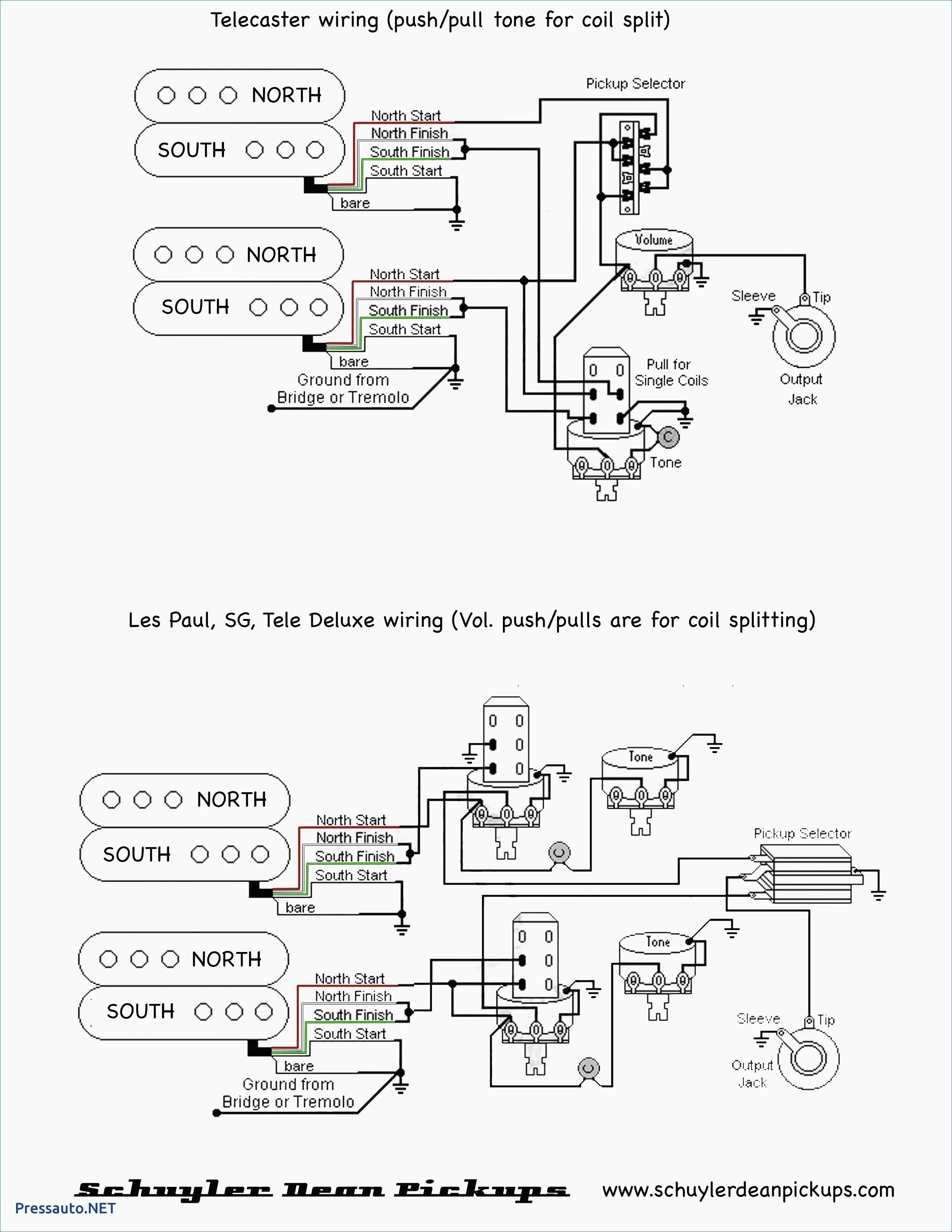 Les Paul Wiring Diagram Simple