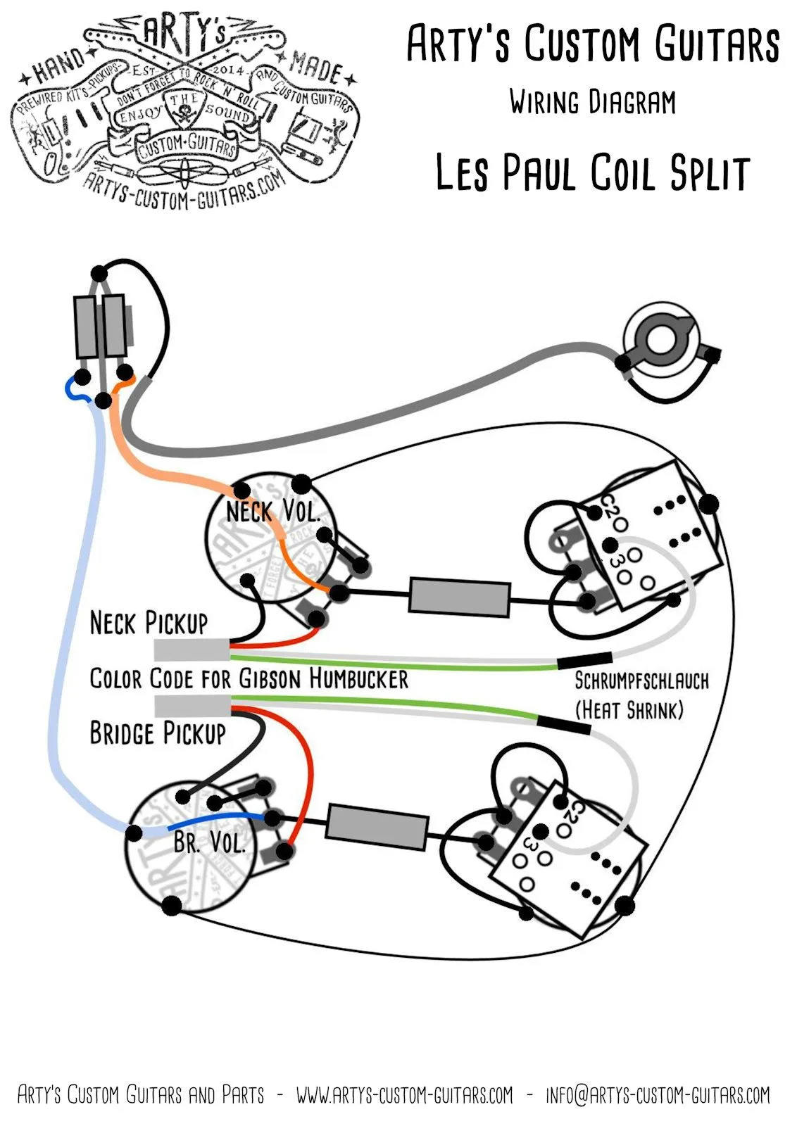 Les Paul Wiring Diagram Vintage