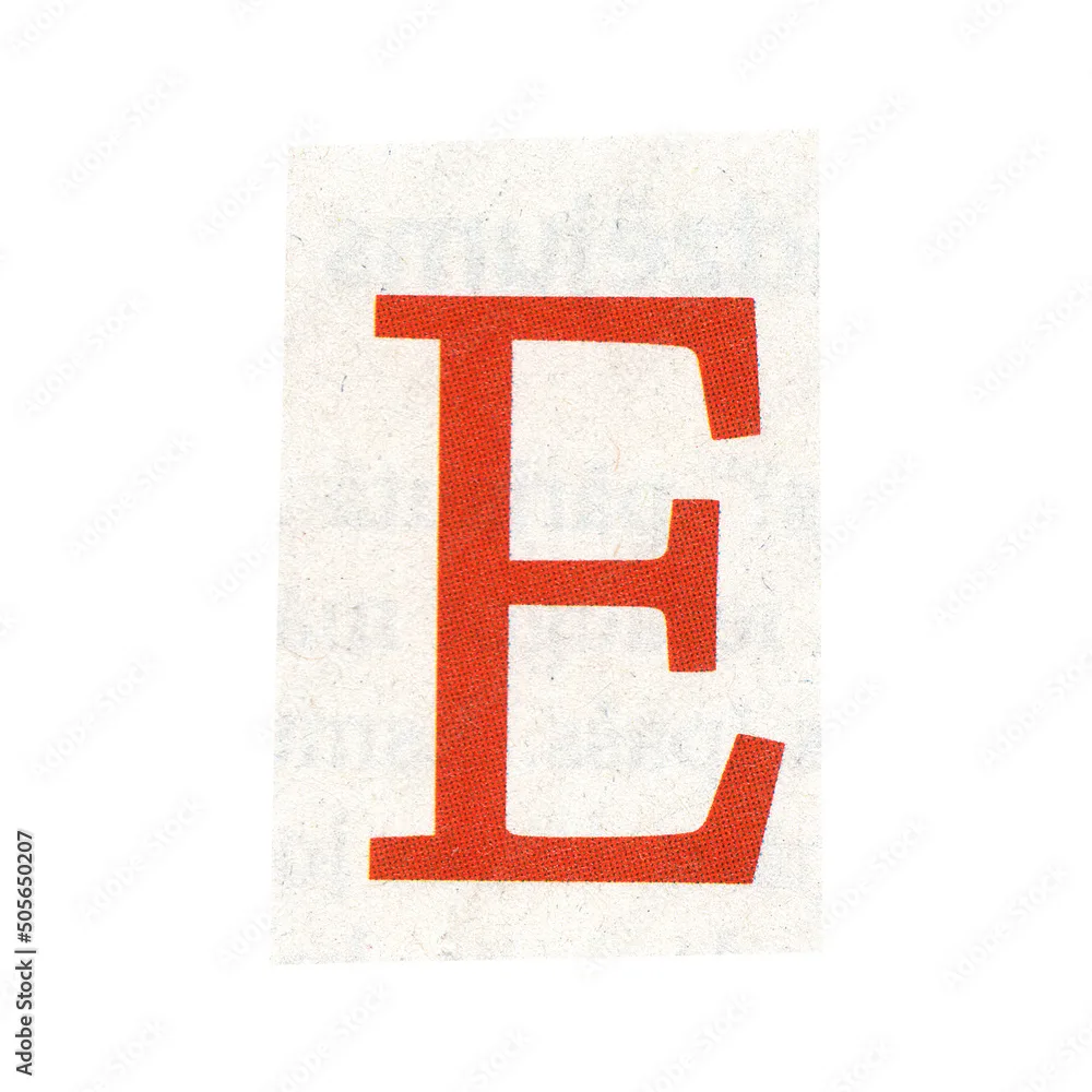 Letter E Fonts