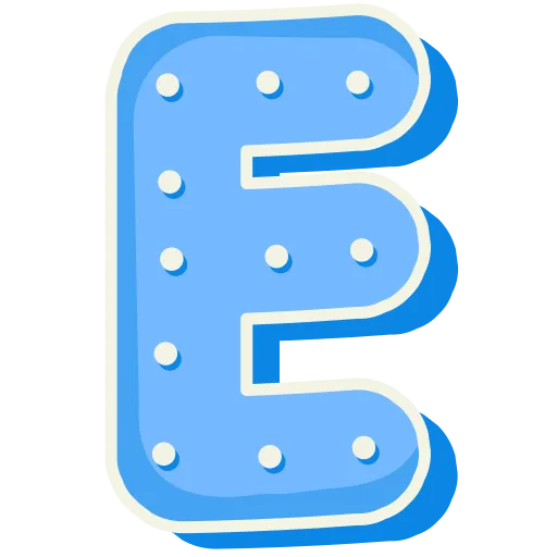 Letter E Free Education Icons