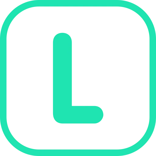 Letter L Generic Color Fill Icon
