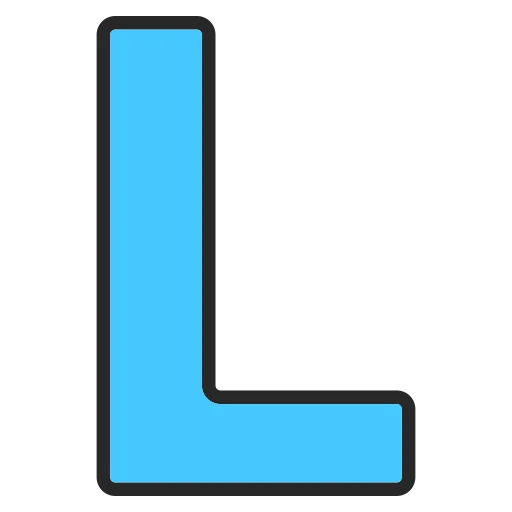 Letter L Generic Color Lineal Color Icon