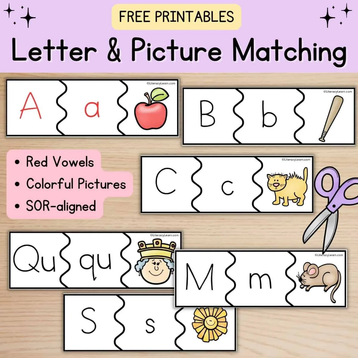 Letter Matching Free Printable All Free Printables