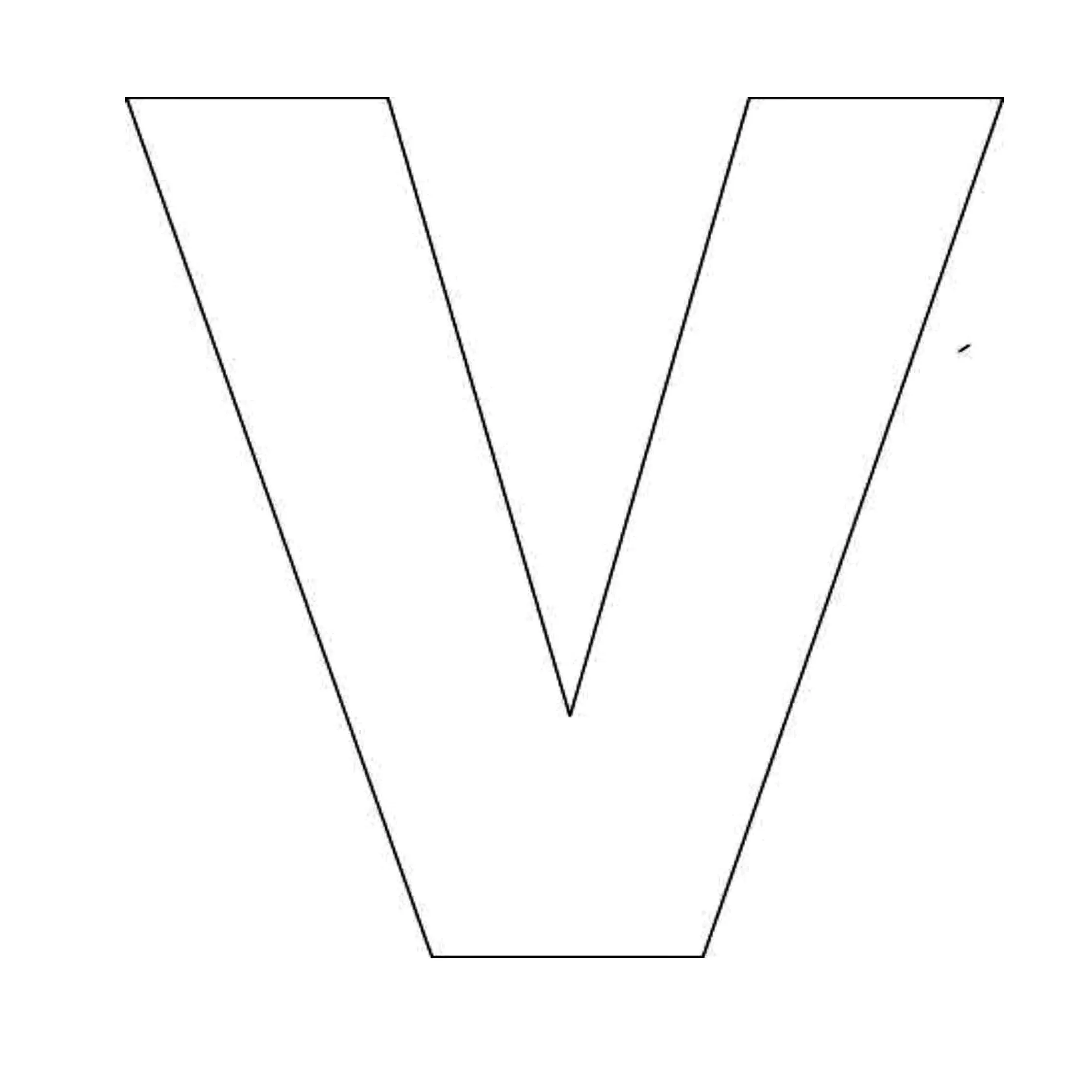 Letter V With Pictures