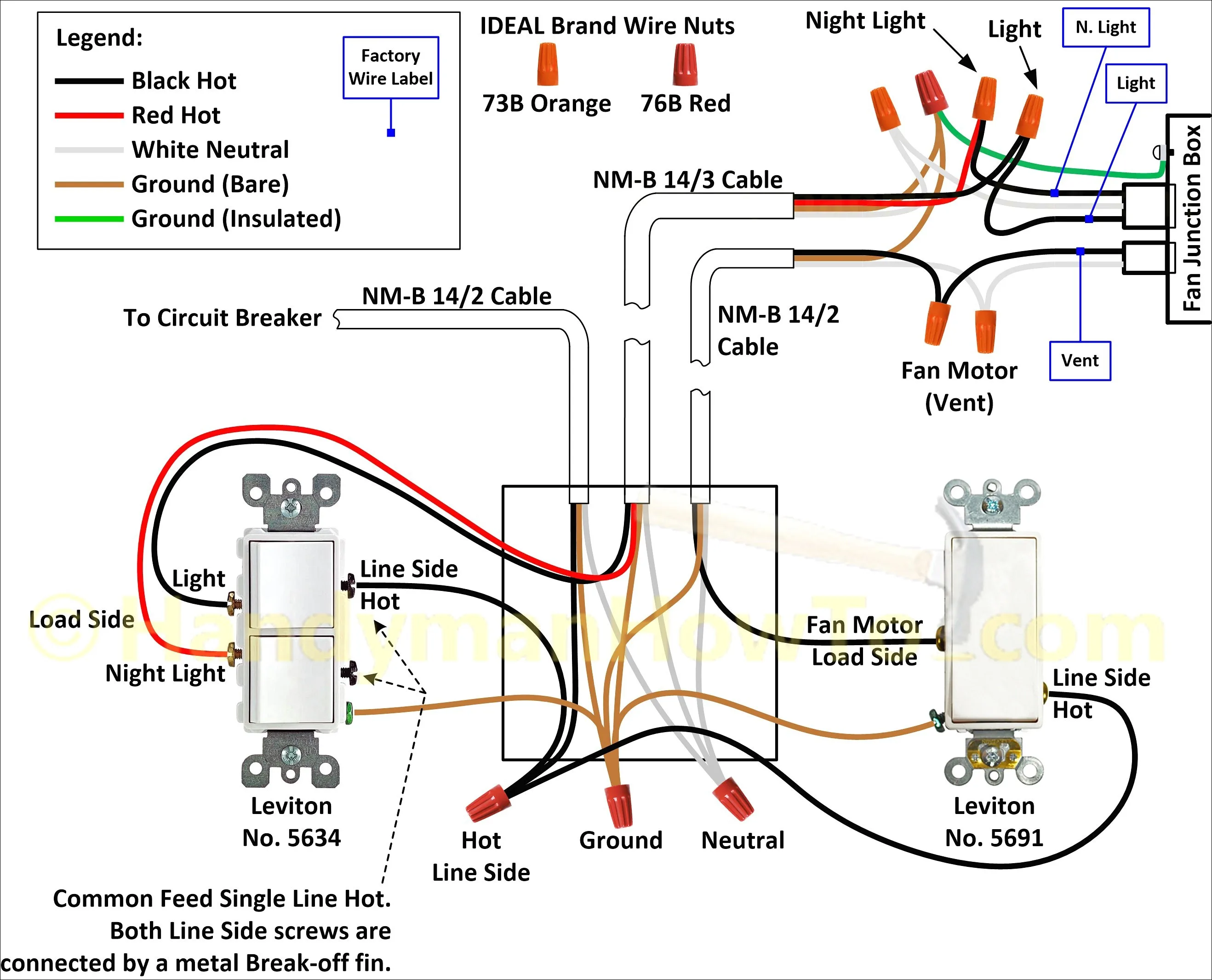 Leviton 3 Way Switch Wiring Diagram Pdf