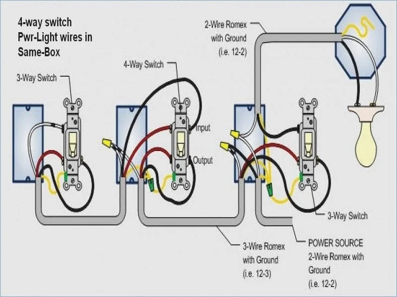Leviton 3 Way Switch Wiring Diagrams