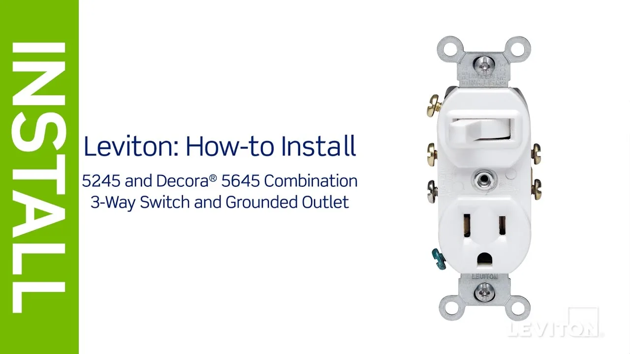 Leviton 3 Way Switch Wiring Instructions