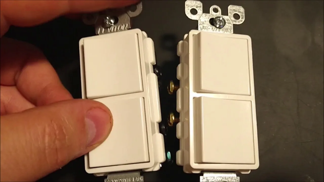 Leviton Two Switches 5634 Installation