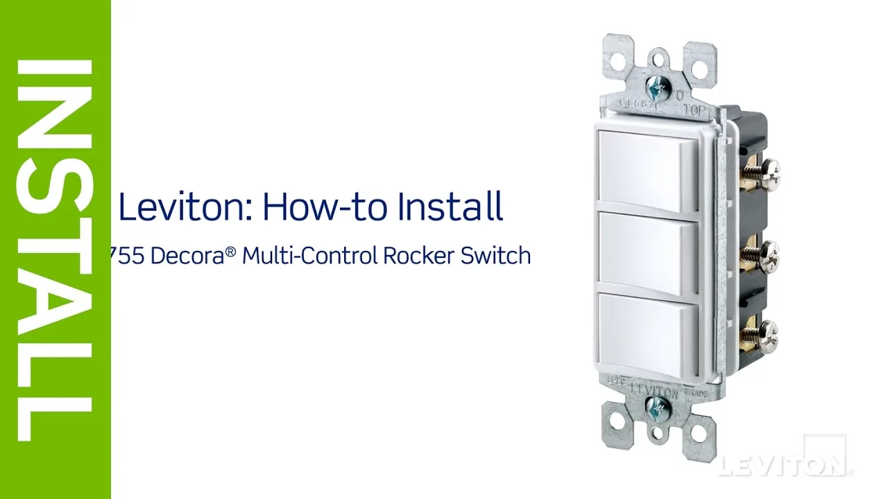 Leviton Two Switches Wiring
