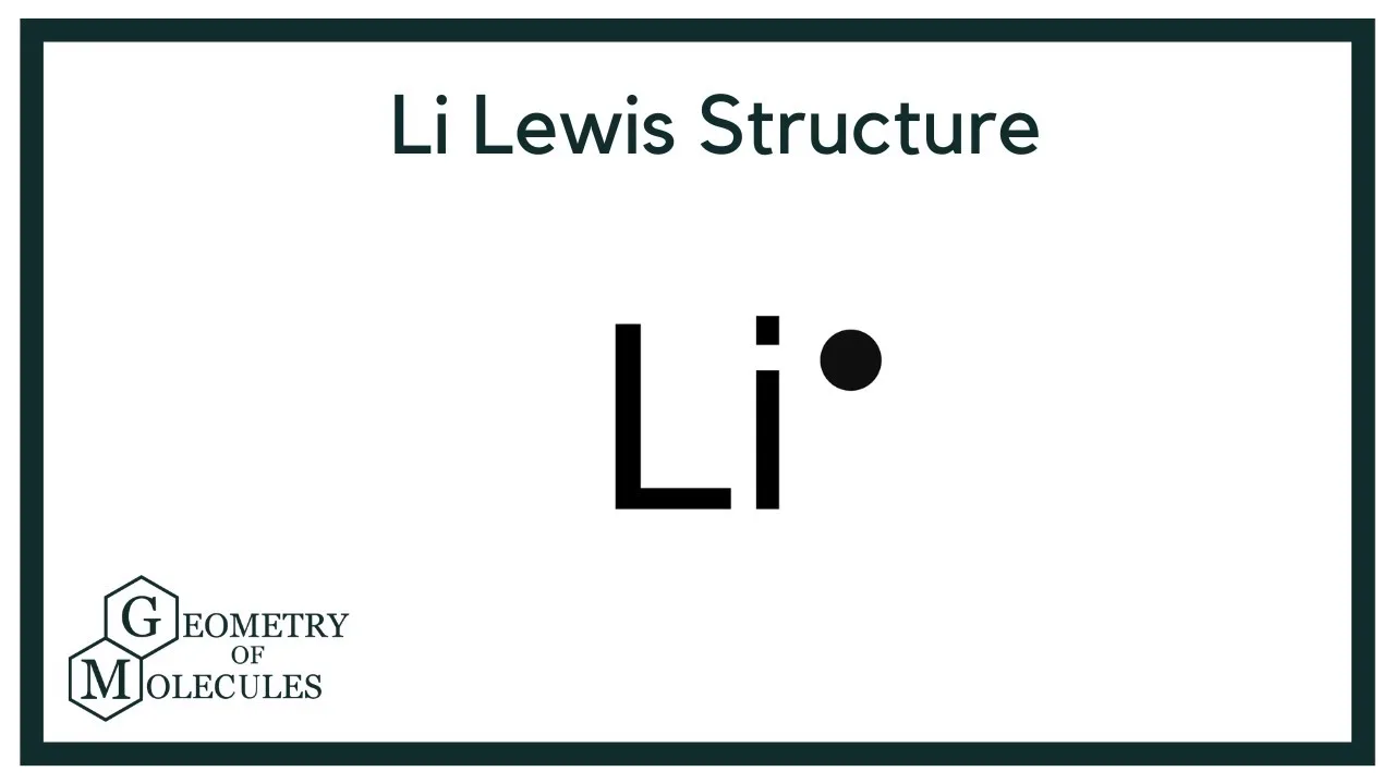 Lewis Dot Diagram Of Li 11 Dot Sequence Diagram