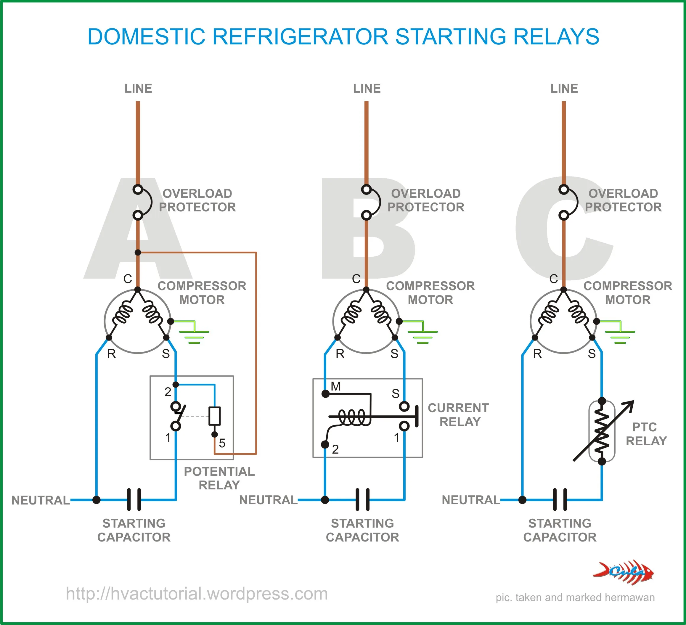 Lg Refrigerator Compressor Wiring Diagram