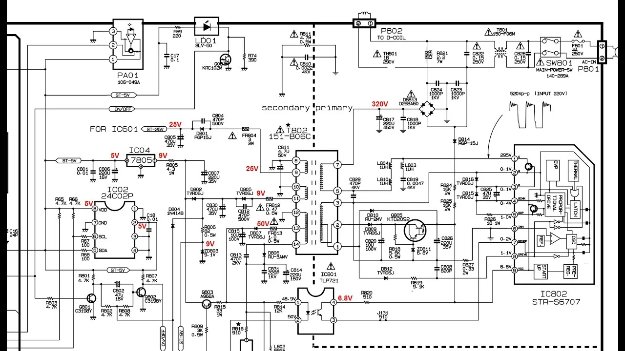 Lg Tv Circuit Board Diagram Repair