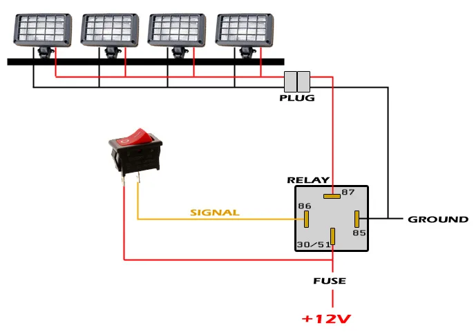 Light Bar Wiring Instructions