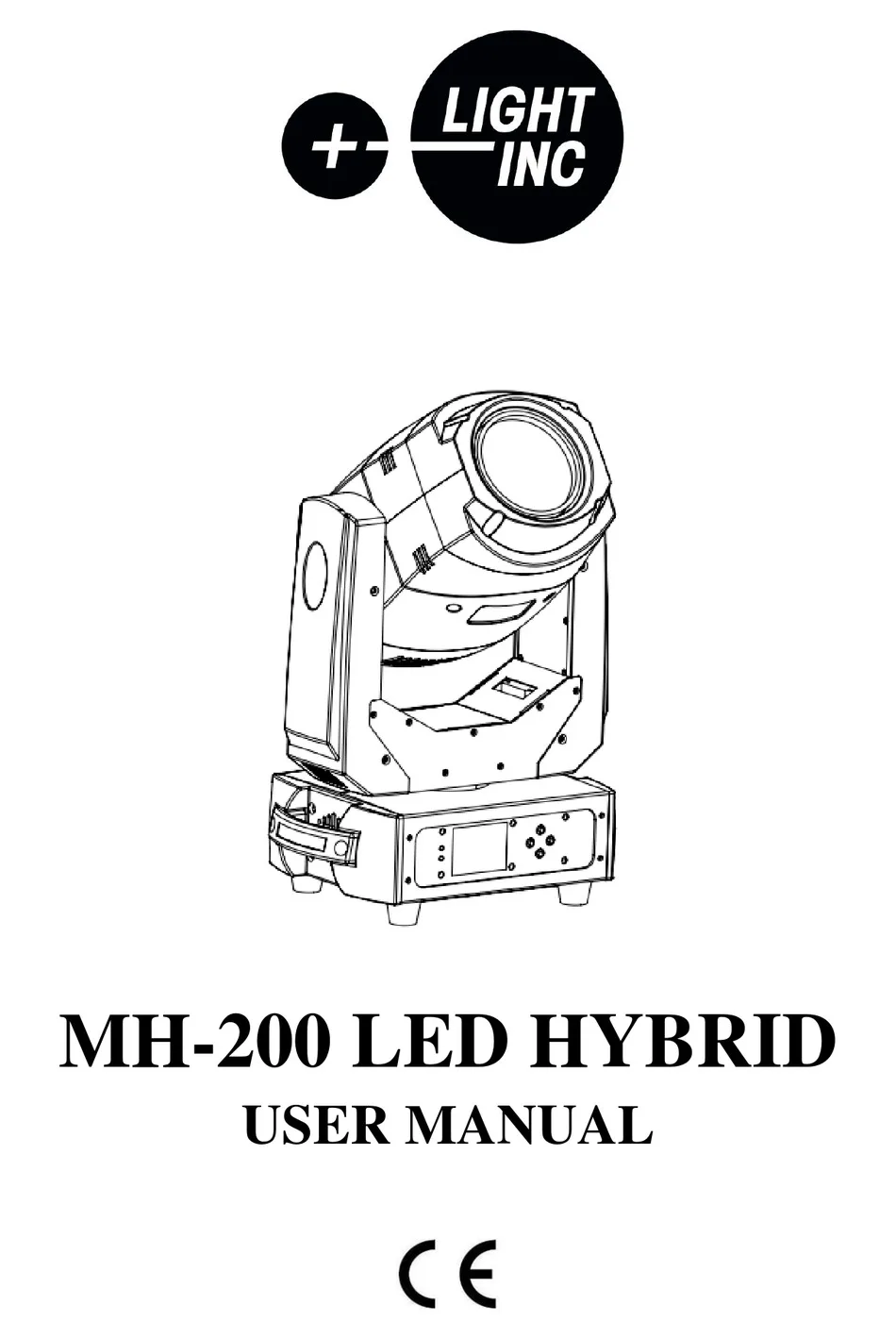 Light Inc Mh 200 Led Hybrid Light Fixture User Manual Manualslib