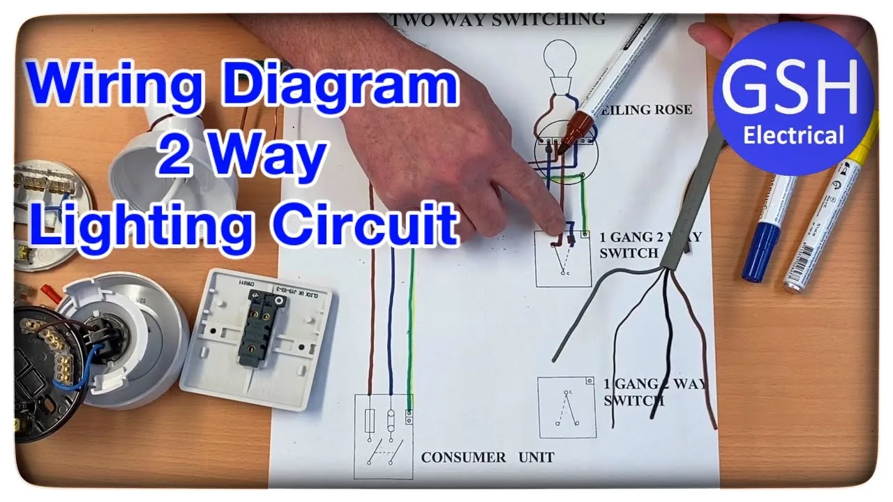 Lighting Circuit Diagram 2 Way Switch