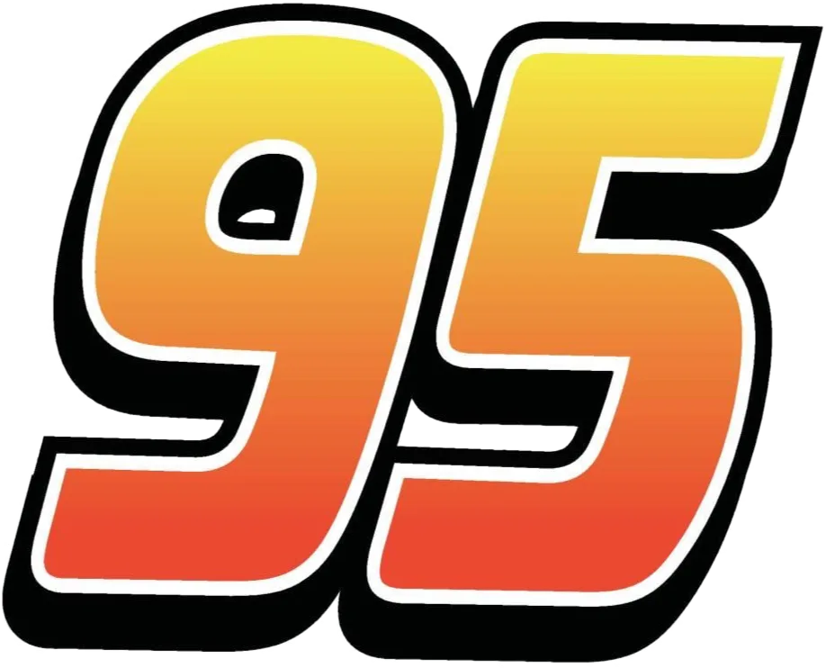 Lightning Mcqueen Number 95 Logo Png By Davidgracian On Deviantart