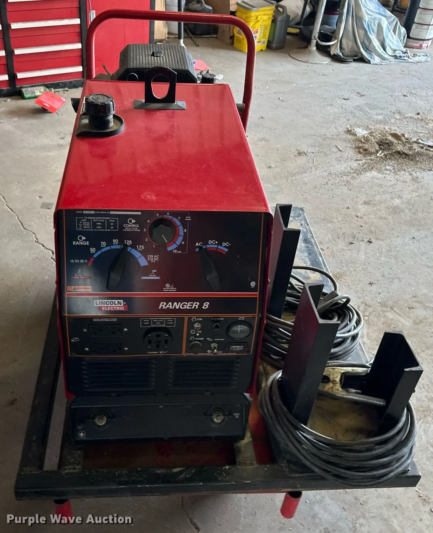 Lincoln Ranger 8 Welder Generator In Hanston Ks Item Ny9021 Sold Purple Wave