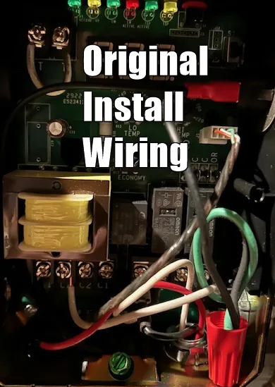 Line Voltage Thermostat Heating Help The Wall