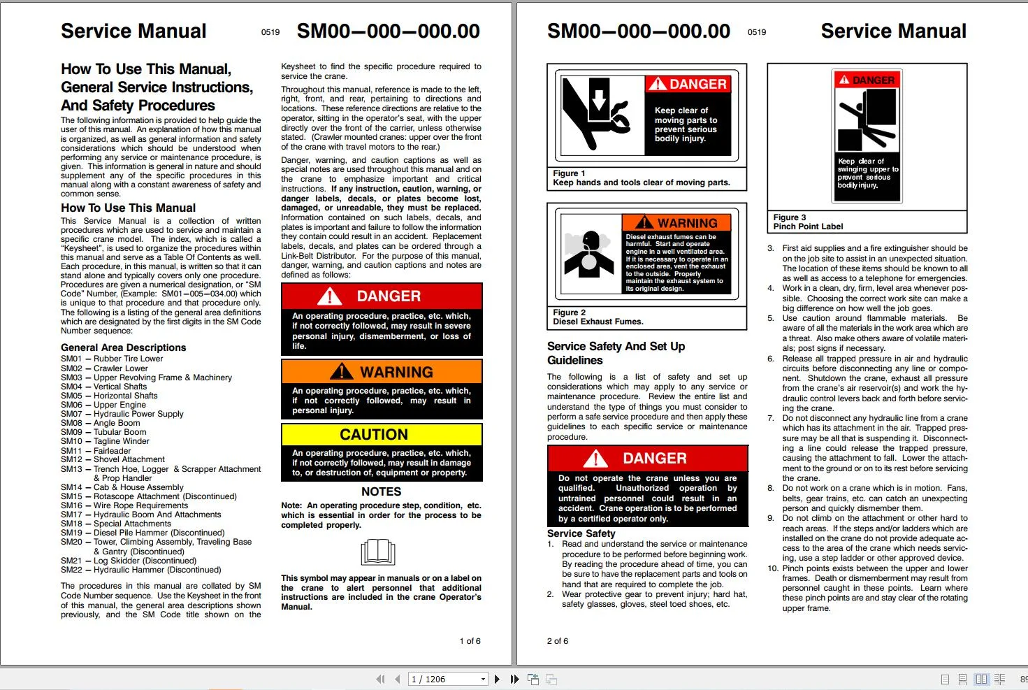 Link Belt Htt 86100Xl Crane Service Manual Pdf