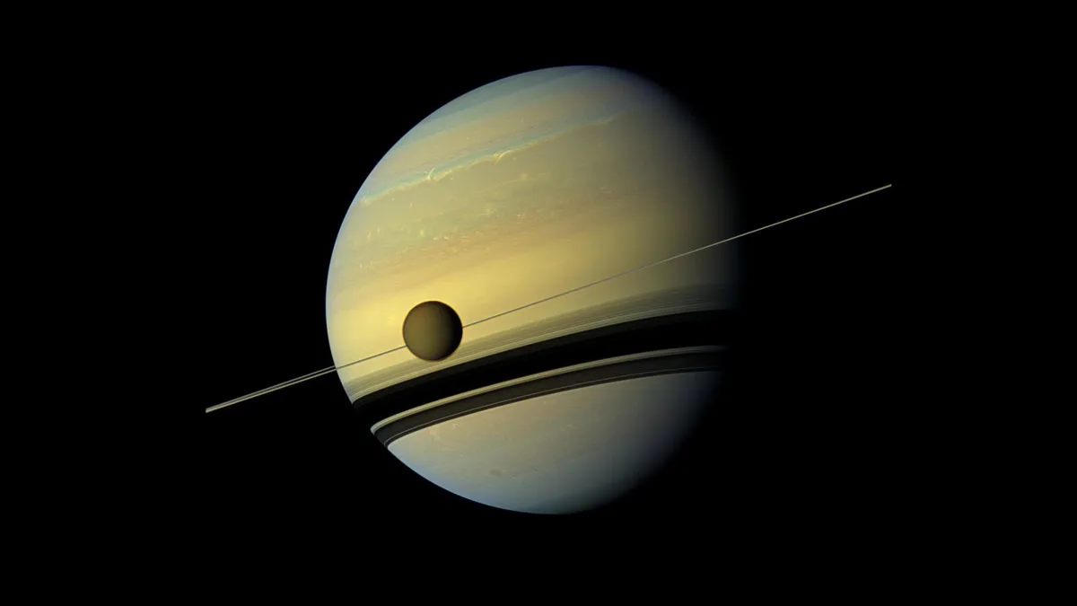 Long Gone Moon Could Explain Birth Of Saturn S Rings Eos