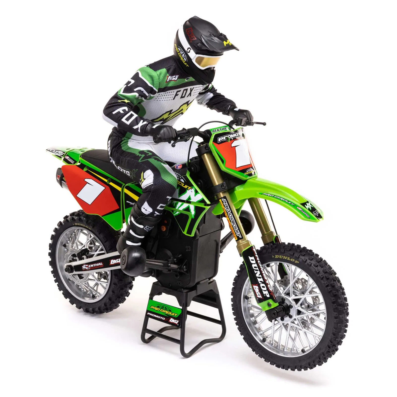 Losi Promoto Mx 1 4 Scale Motorcycle Rtr Rc Driver