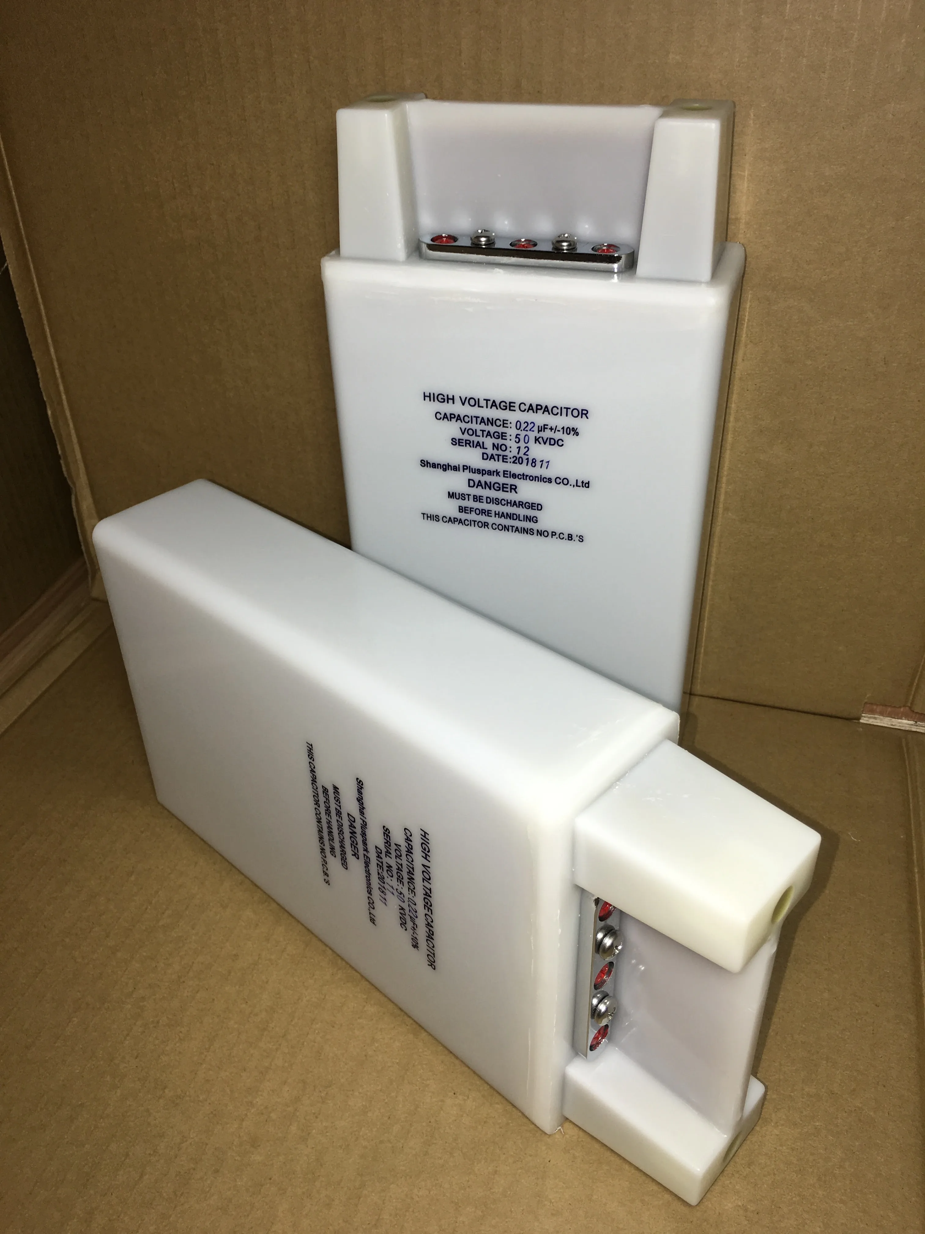Low Inductance Energy Storage Capacitor 50Kv 0 22Μf 220Nf