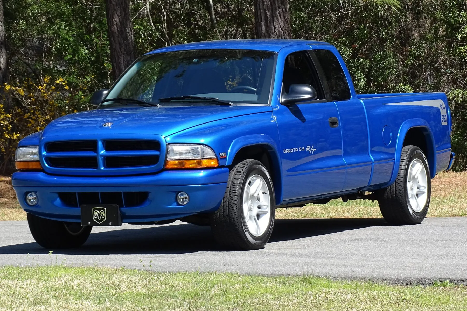 Lowered Dodge Dakota Quad Cab