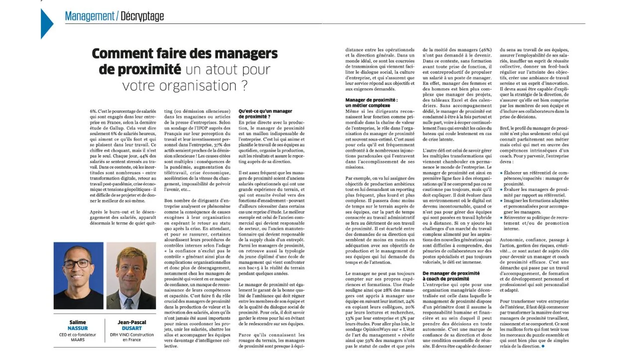 Maars Le Spécialiste De La Transformation