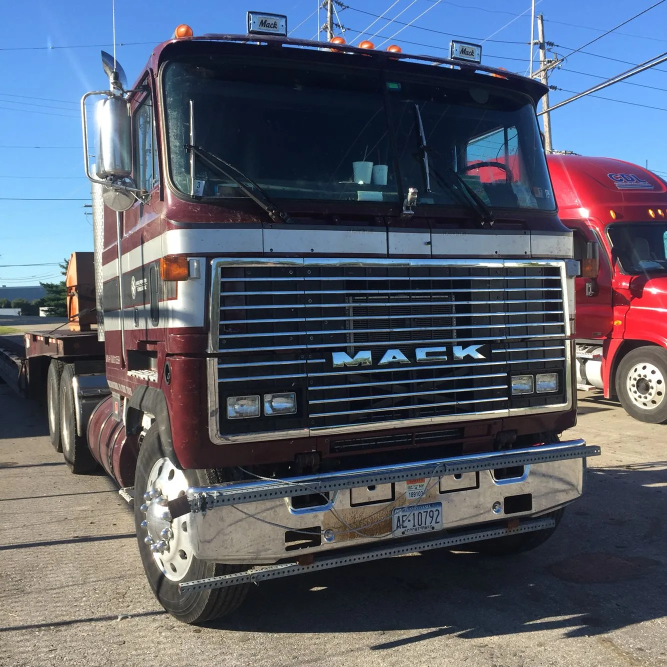 Mack F Series Cabover Mack Trucks Trucks Mack