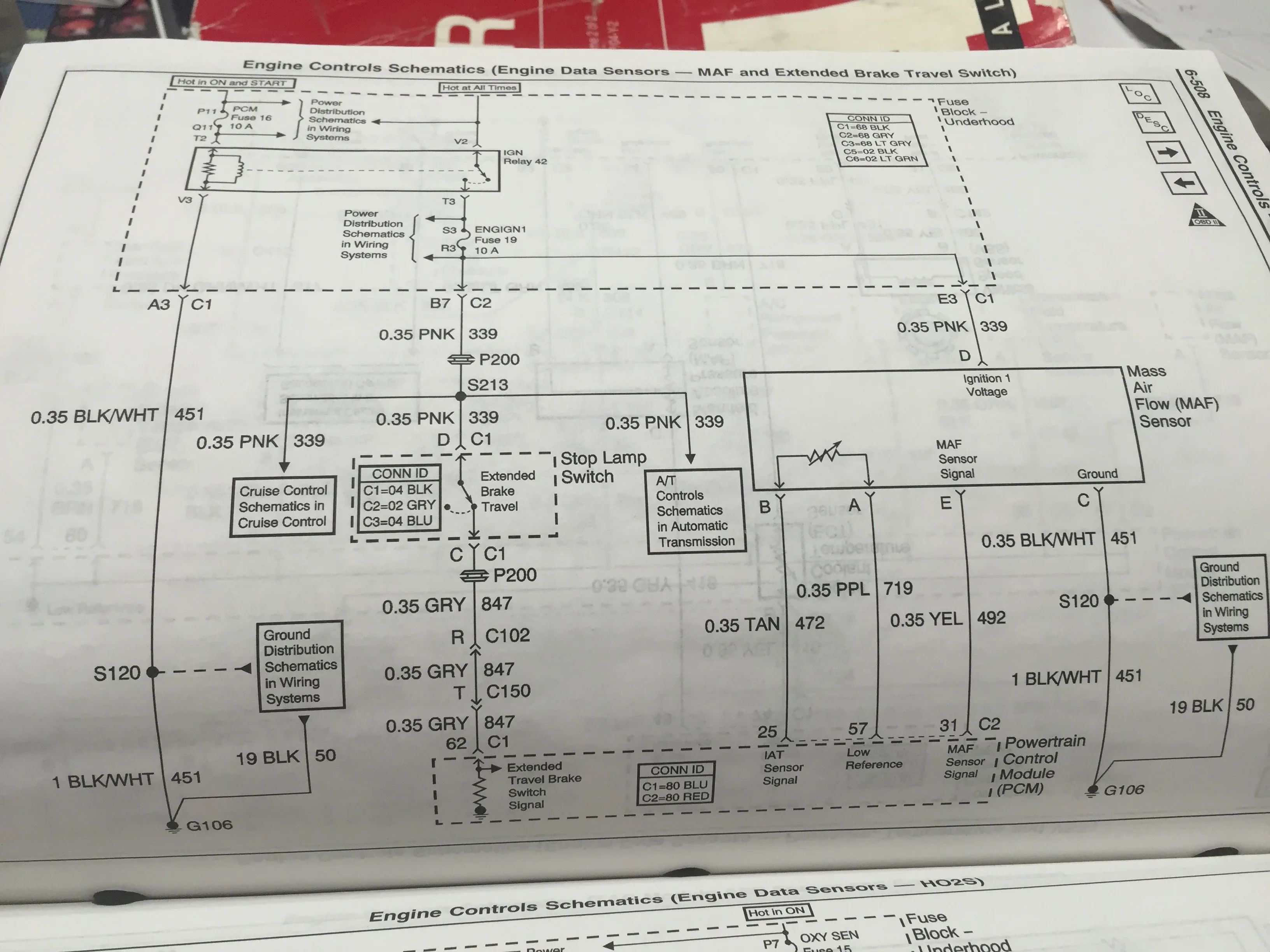 Maf Wiring Diagram Maf Ls7 Ls6 Firebird