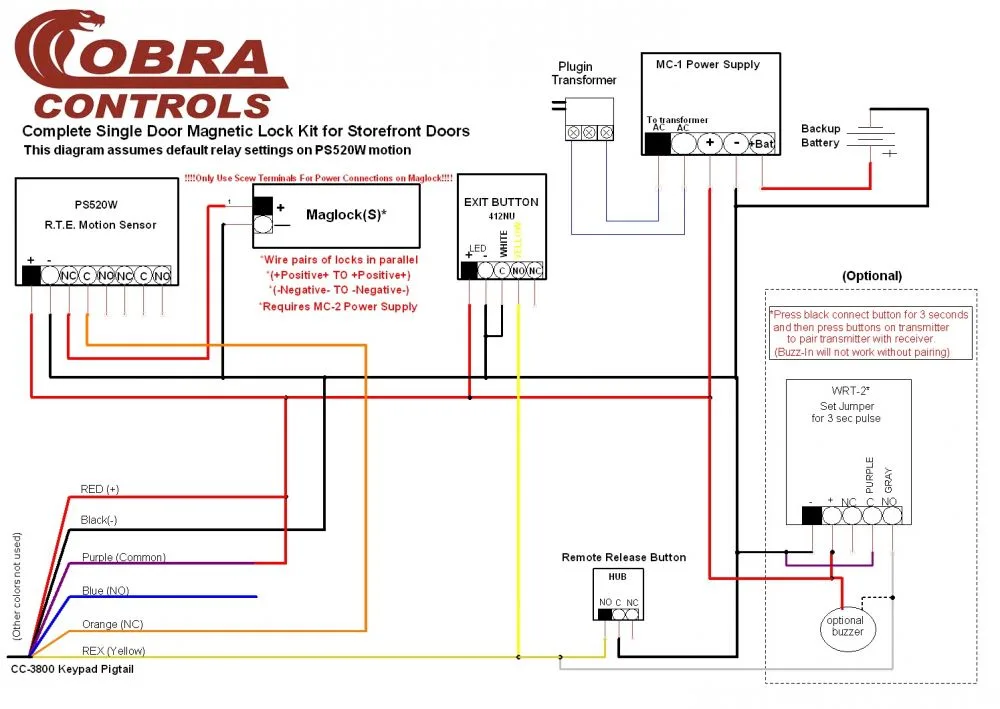 Maglock Wiring Diagram Yarnens