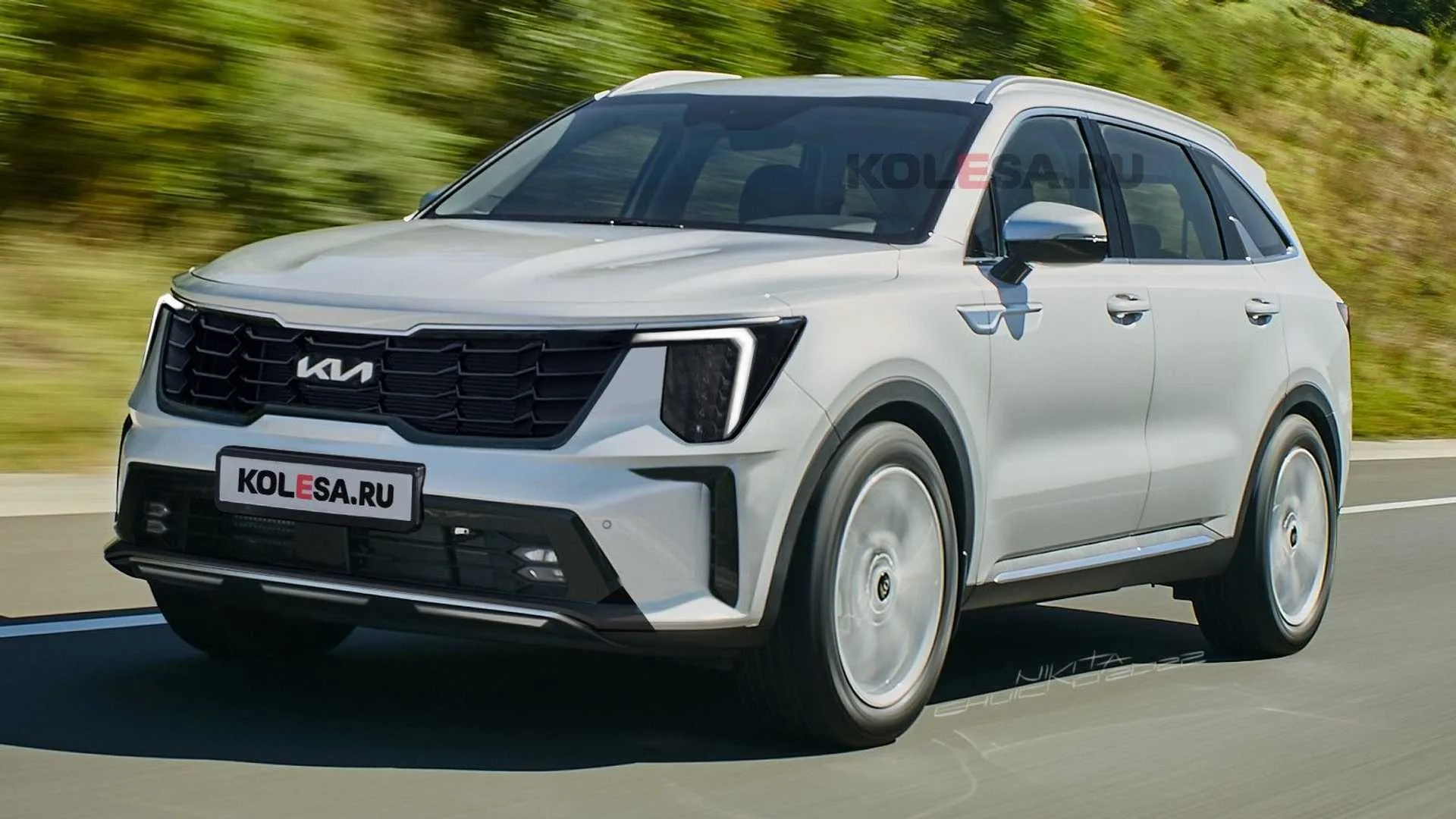 Makyajlı Kia Sorento Böyle Mi Görünecek