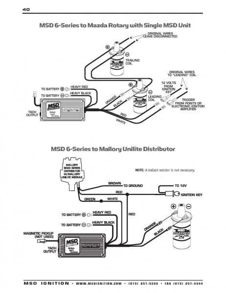 Mallory Coil Wiring Diagram