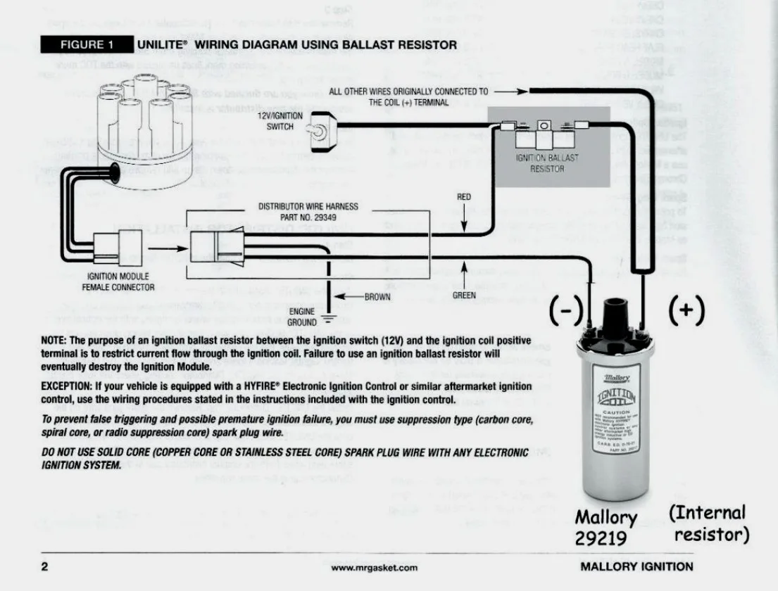 Mallory Wiring Diagrams