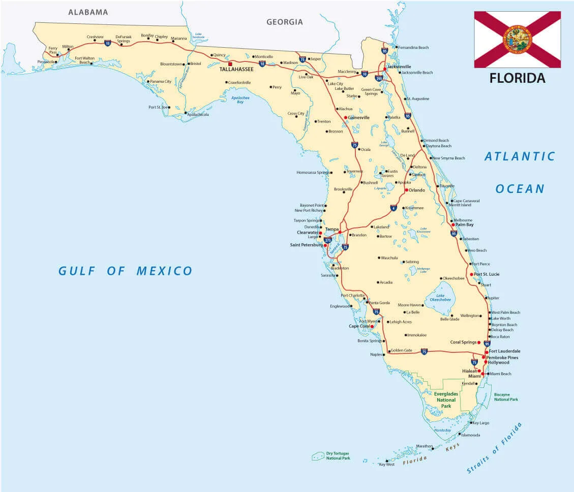 Map Of Florida