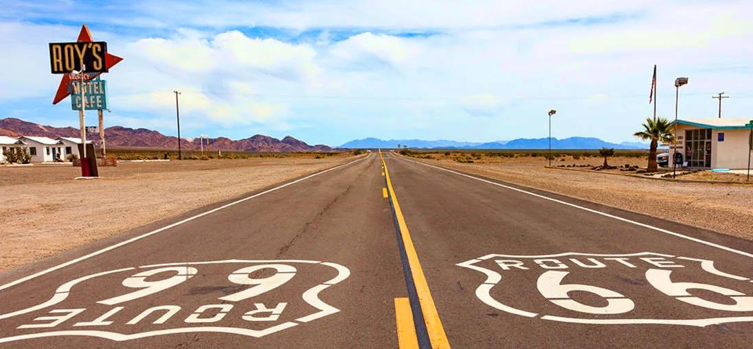 Map Of Historic Route 66