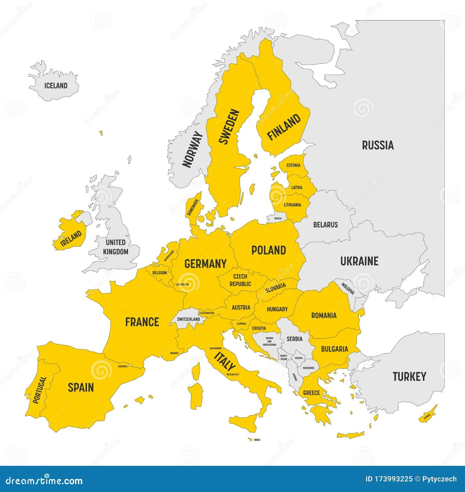 Maps Of Europe And European Countries Political Maps