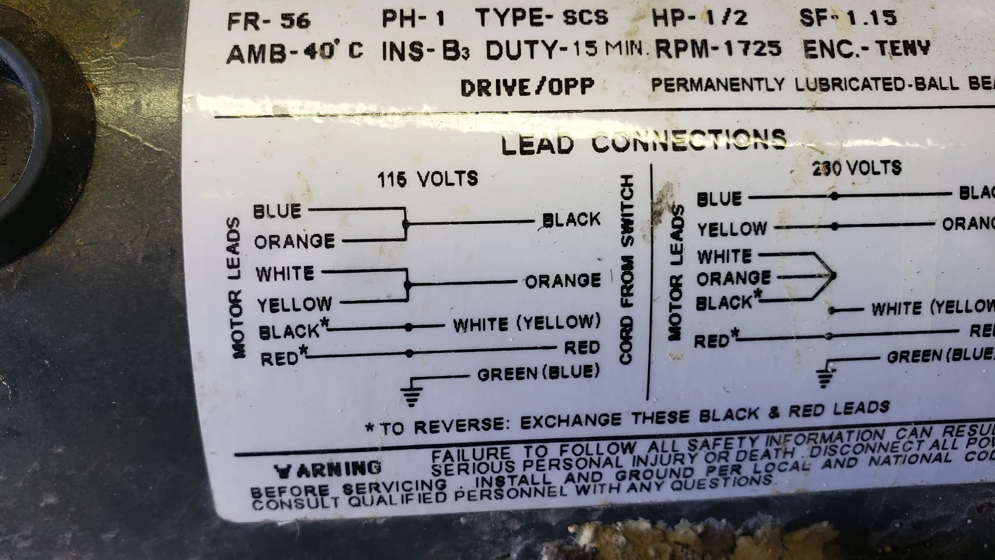 Marathon Electric Motor Capacitors Wiring Diagram