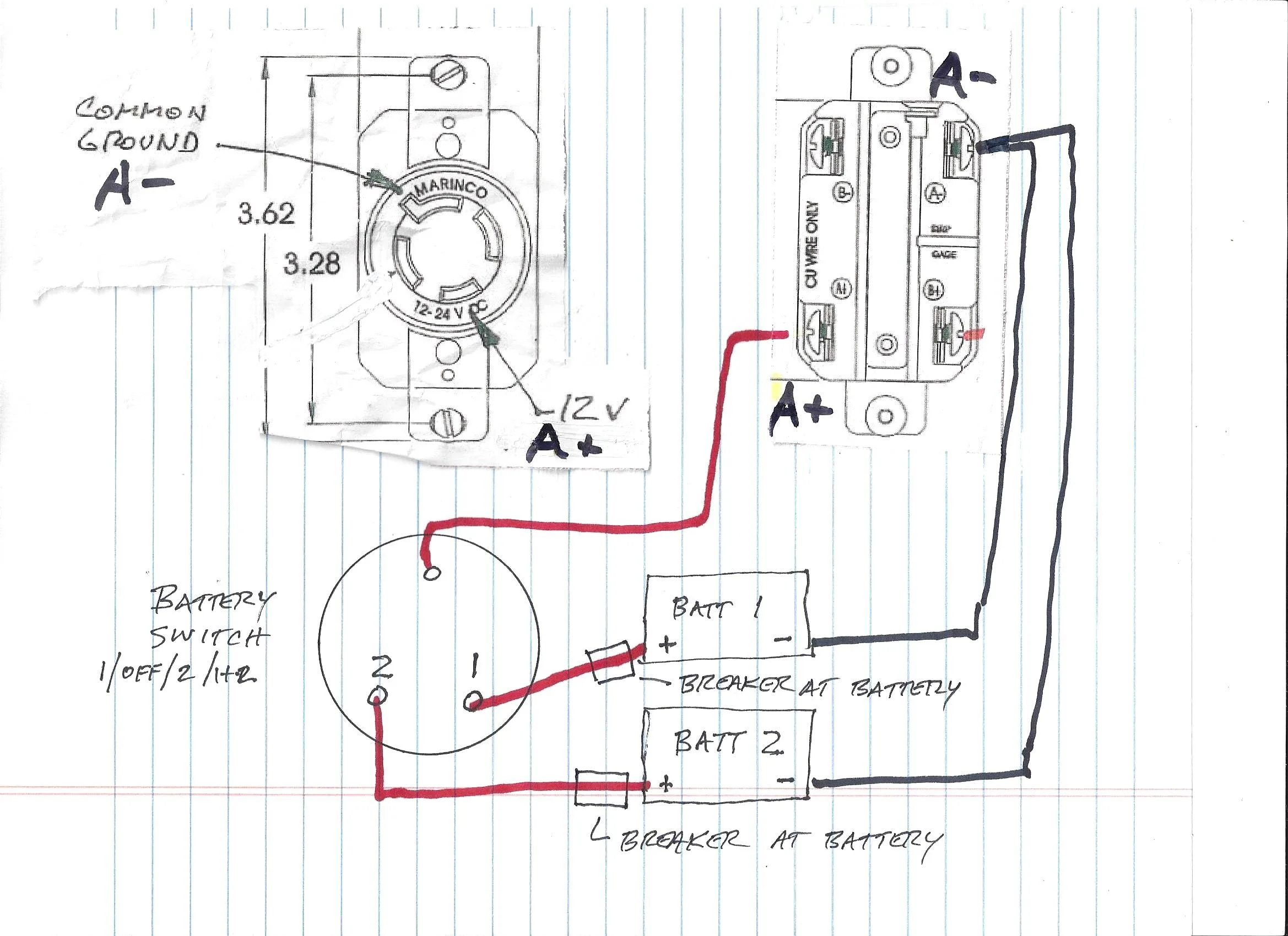 Marinco 12 24V Plug Wiring Diagram